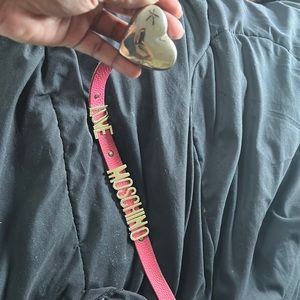 Vintage moschino belt